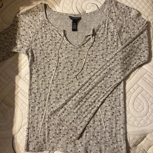 long sleeve tight top